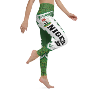 Nigeria Flag Leggings — Wear the Strength of a Nation