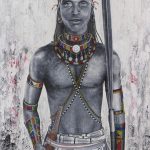 Masai Warrior in beads/ Beauty In Beads Series