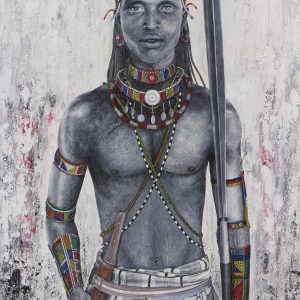 Masai Warrior in beads/ Beauty In Beads Series